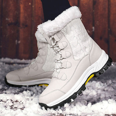 Bottes de neige chaudes, imperméables et antidérapantes pour femme