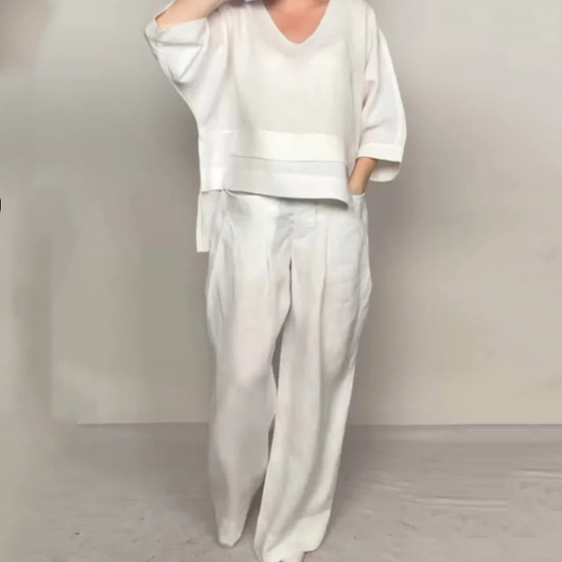 VALENTINA – Ensemble Minimaliste Décontracté