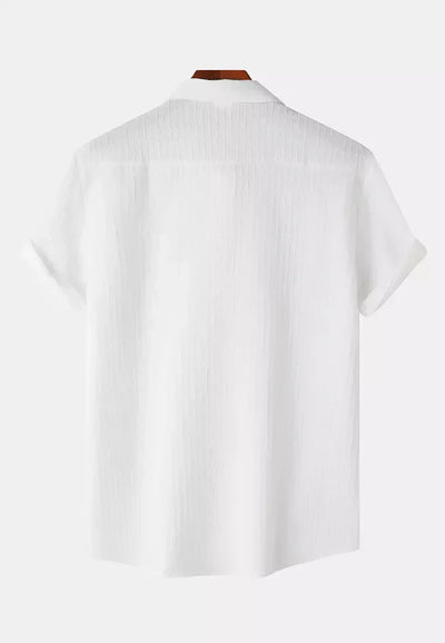 Finnian - Chemise Rayée - Élégant Décontracté - Hommes