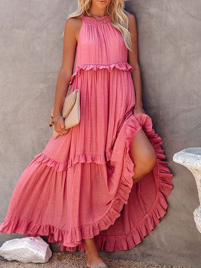 Clarisse – Robe Longue Féminine Avec Une Silhouette Élégante