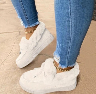 Finn – Chaussons Chauds Avec Fourrure Pour L'Hiver