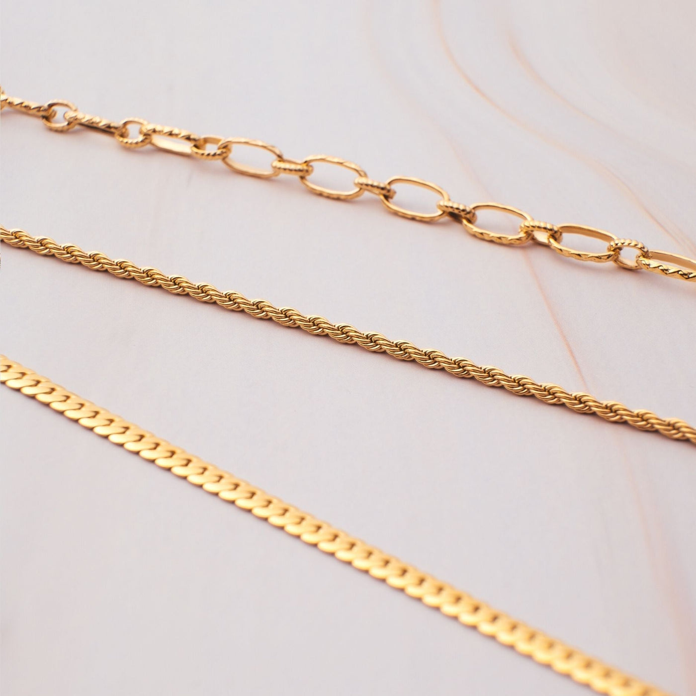 Collier chaîne torsadée “Calvi”