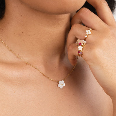 Collier Fleurs Magnifiques